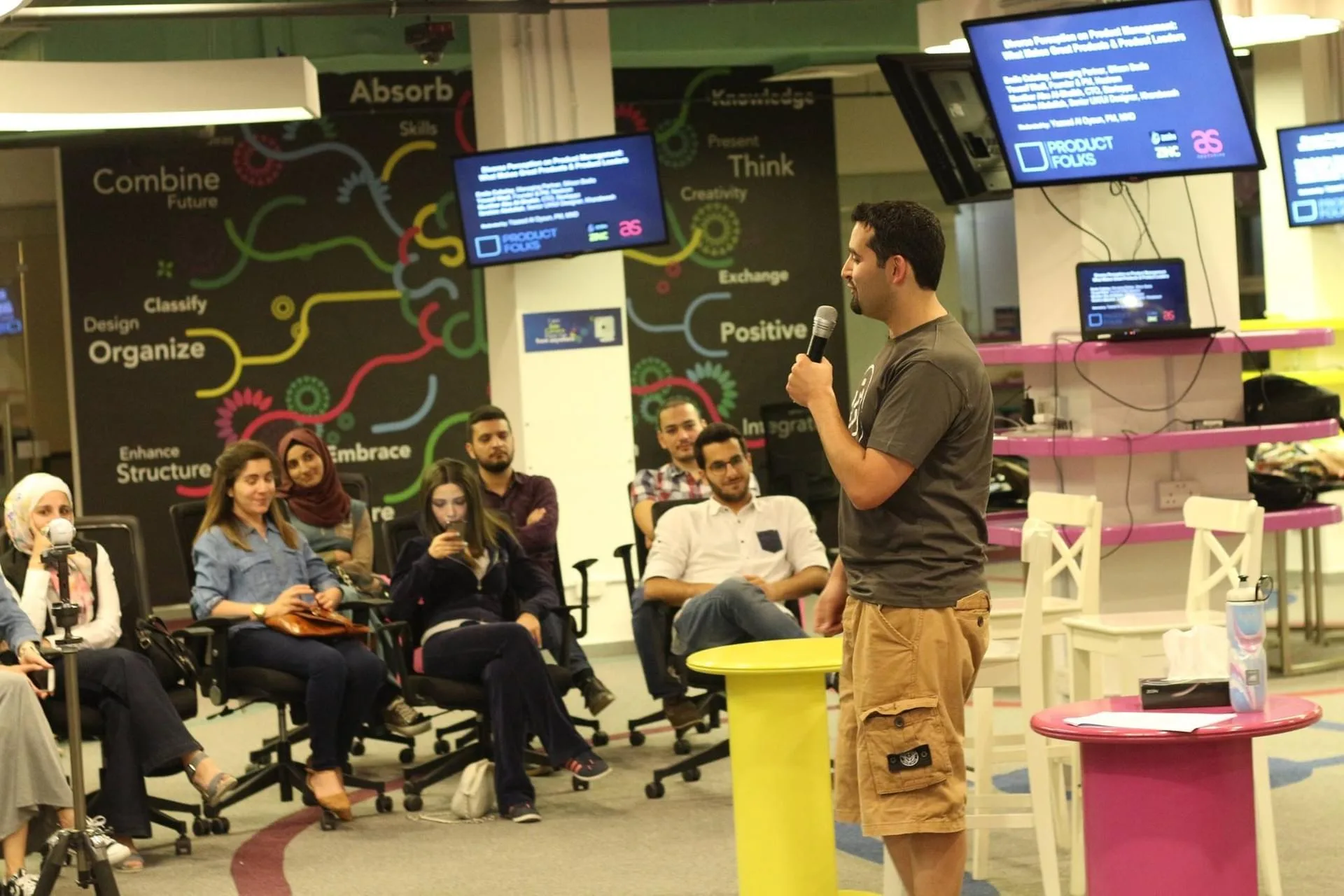 صورة من إحدى فعاليات ProductFolks 6